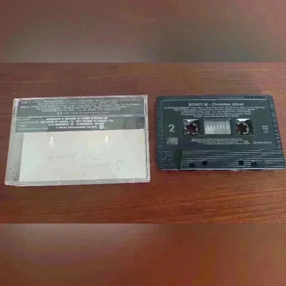 Boney M Christmas Album 1981 Cassette Tape - Picture 4 of 4